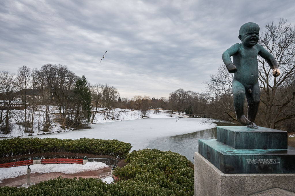 Parques de Oslo - Vigeland y el niño que llora