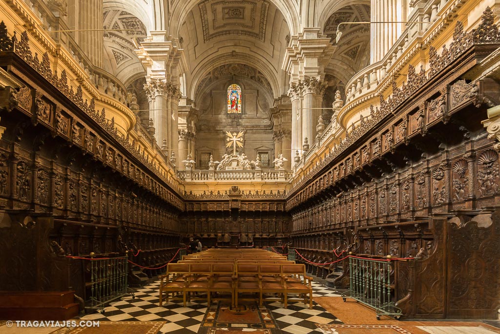 Jaen en un fin de semana - Coro de la catedral de Jaén