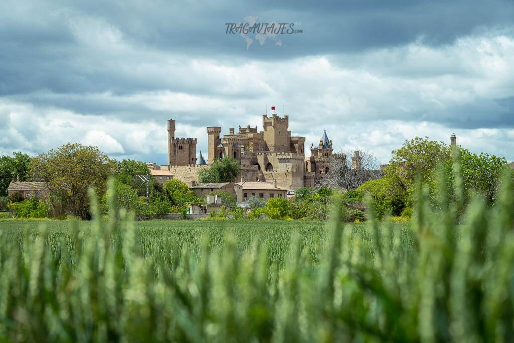 Palacio de Olite en la zona Media de Navarra