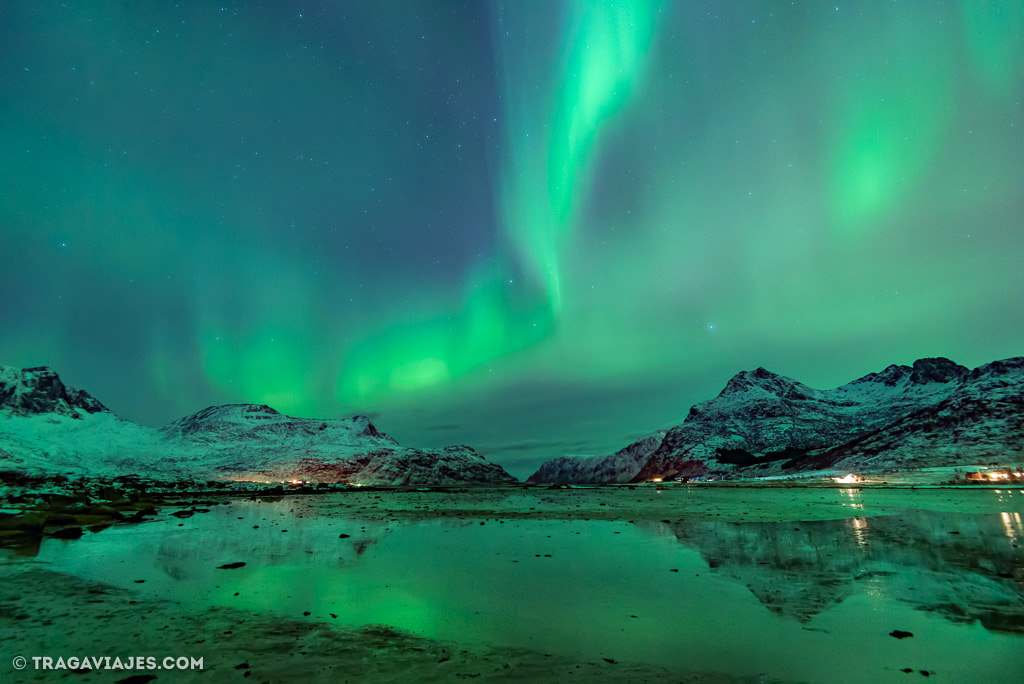 sensación ver aurora boreal