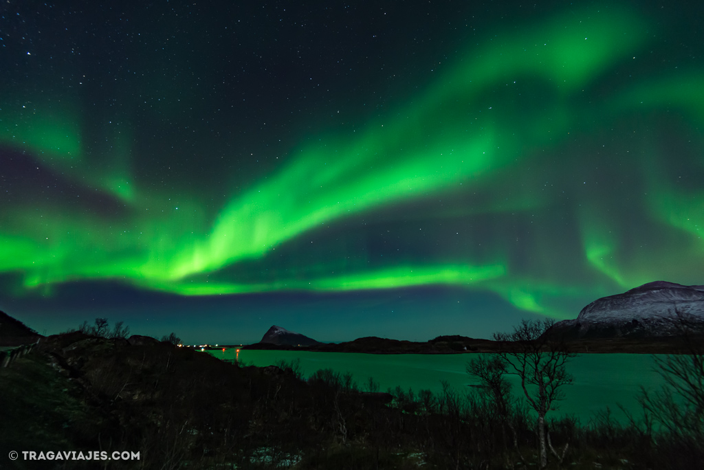 sensación ver aurora boreal