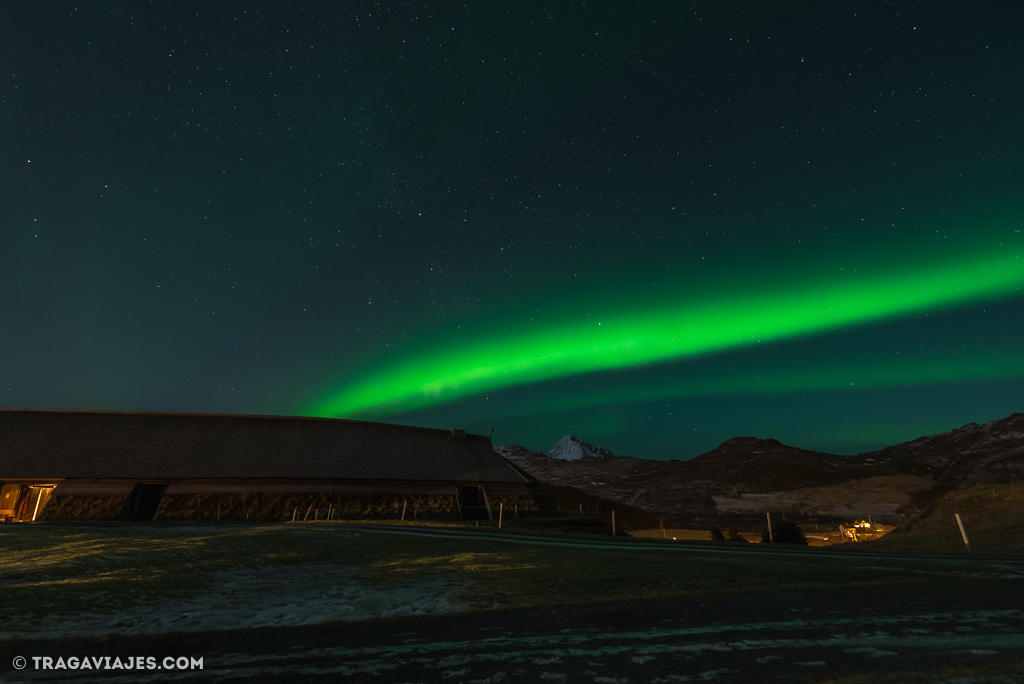 sensación ver aurora boreal