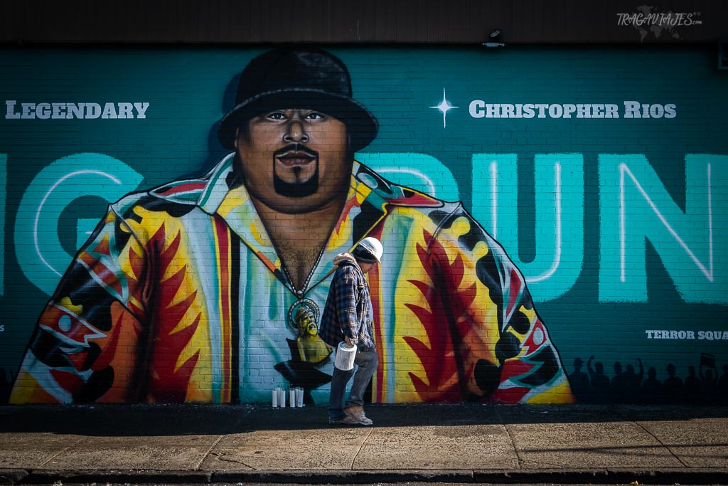 Barrios de Manhattan - Mural de Big Pun