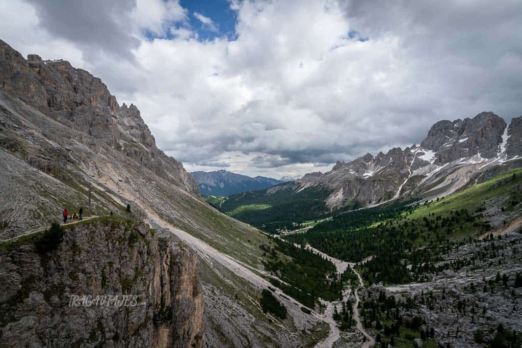 Mejores trekkings de los Dolomitas - Vista desde refugio Preuss