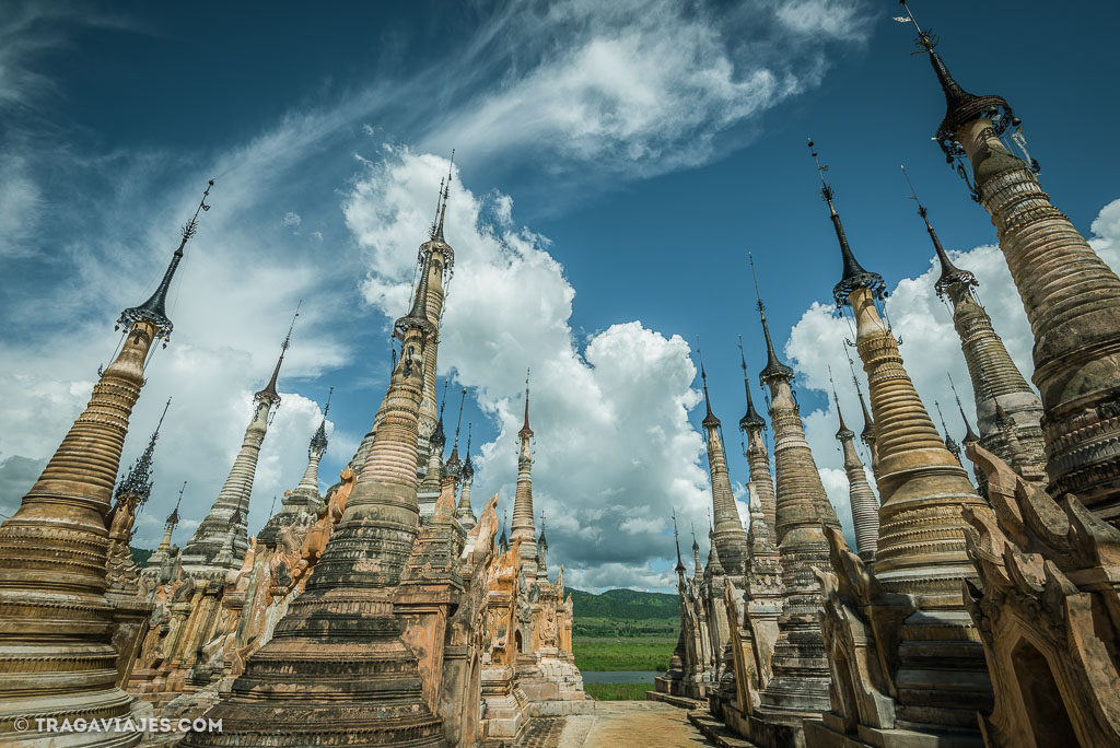 Viaje en bote de Pekon a Inle myanmar birmania