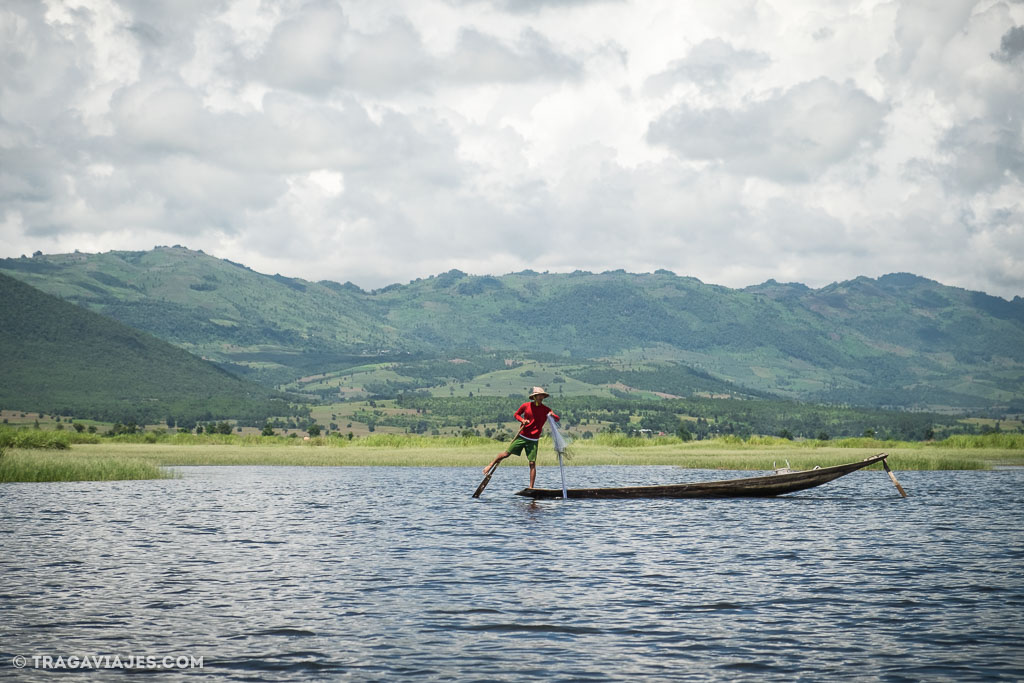 Viaje en bote de Pekon a Inle myanmar birmania