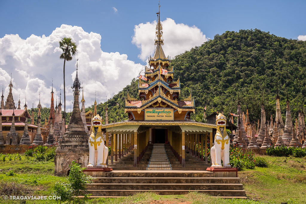 Viaje en bote de Pekon a Inle myanmar birmania