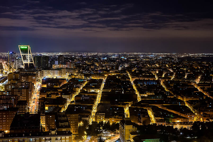 Regalo San Valentín. Vistas de Madrid desde las cuatro torres de Madrid, Hotel Eurostars