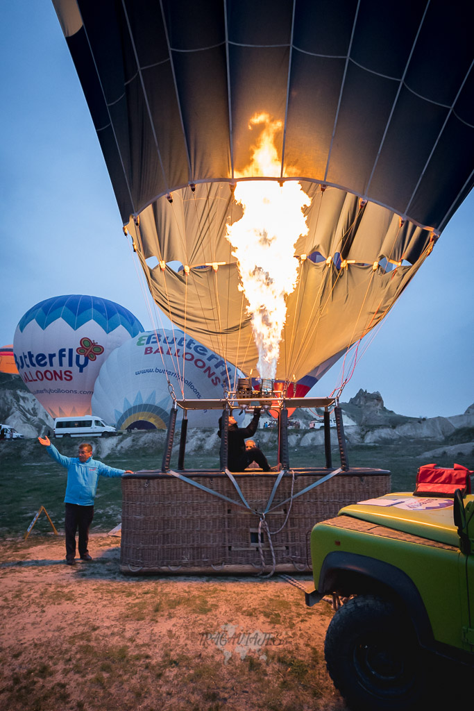 Tour en globo en Capadocia